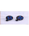 Handpainted Terracotta Jewellery – Ear rings Handpainted Terracotta Jewellery – Ear rings